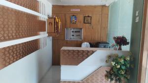 Kuchyň nebo kuchyňský kout v ubytování Hotel Maan Palace