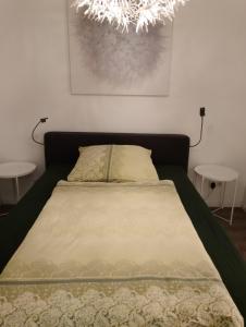 Cama o camas de una habitación en Ferienwohnung Am Geysirzentrum
