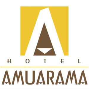 Et logo, certifikat, skilt eller en pris der bliver vist frem på Amuarama Hotel