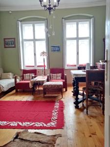 Rúm í herbergi á Apartmani Dragulj