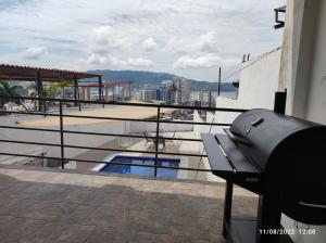 Ein Balkon oder eine Terrasse in der Unterkunft Casa Horizonte Azul Acapulco
