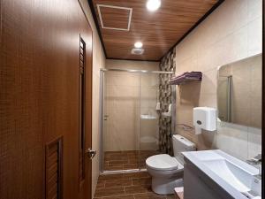 Ванная комната в Hermes B&B