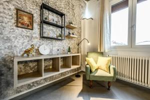 Гостиная зона в B24 Attico con Free WiFi & Parking - vicino a Bologna Fiera, Lugo Hospital Villa Maria, Ravenna +13 фотографий