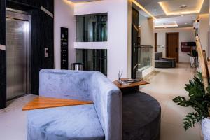 Posezení v ubytování Wali's Suites