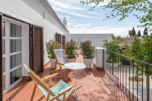 A balcony or terrace at Finca El Azahar