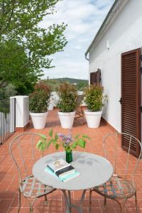 A balcony or terrace at Finca El Azahar