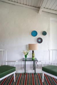 A seating area at Finca El Azahar
