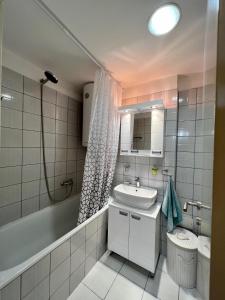 Koupelna v ubytování Stepa