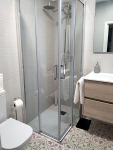Koupelna v ubytování Apartamento El Real + 5 fotografií