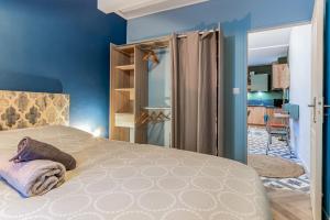 Posteľ alebo postele v izbe v ubytovaní Appartement Dalmata - Welkeys
