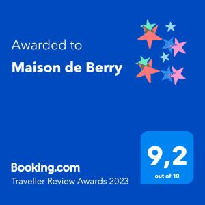 Photo de la galerie de l'établissement Maison de Berry Bed & Breakfast, à Villedieu-les-Poêles