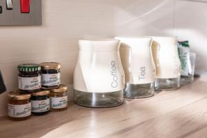 GLASGOW WEST END 5 MIN WALK TO SECC AND HYDRO的咖啡和沏茶工具