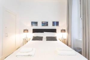 GLASGOW WEST END 5 MIN WALK TO SECC AND HYDRO客房内的一张或多张床位
