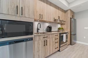 מטבח או מטבחון ב-Coda on Half, a Placemakr Experience - Navy Yard