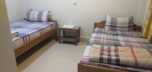 Cama o camas de una habitación en Fullmoon House
