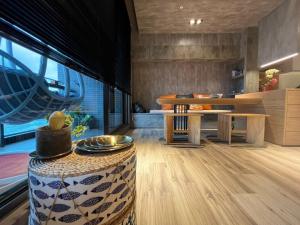Istumisnurk majutusasutuses Toucheng Joyful 宜蘭海景民宿-頭城小確幸 寵物友善 附充電車位