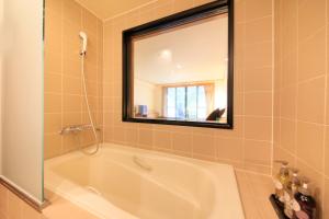 Koupelna v ubytování Hotel Shikisai