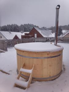 Ubytování u Kapličky durante el invierno