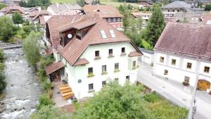 Pohľad z vtáčej perspektívy na ubytovanie Aparthaus-Kiebitz