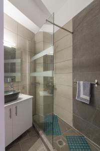 A bathroom at Cozy apartment in Pangrati area!