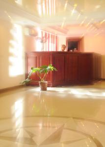 Lobby alebo recepcia v ubytovaní Optima Deluxe Kryvyi Rih
