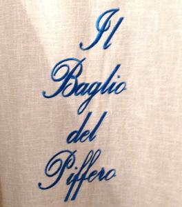 ファヴィニャーナにあるBaglio Del Pifferoの一枚の手書き