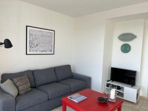 TV a/nebo společenská místnost v ubytování Penthouse Mathilde