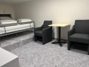 Postel nebo postele na pokoji v ubytování Loft
