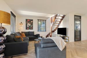 Posezení v ubytování Villa Vermeer