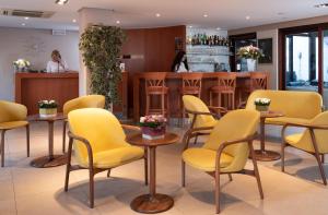 Posezení v ubytování Rosenburg Hotel Brugge