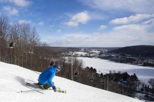 The Lodge at Wisp durante l'inverno