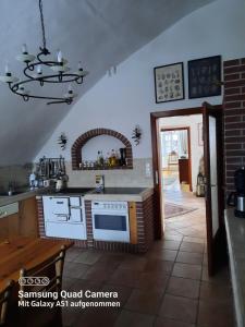 Küche/Küchenzeile in der Unterkunft Landhaus Just
