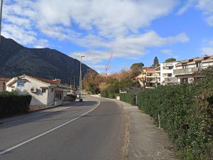 山景或在公寓看到的山景