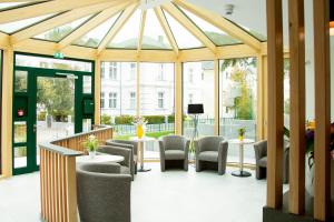 Posezení v ubytování Garni Eden Hotels