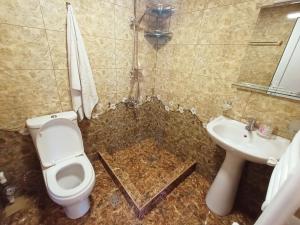 Koupelna v ubytování Ереван, студия