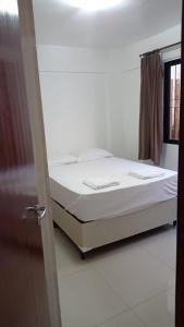Cama o camas de una habitación en Apartamento na Praia de Ponta Negra