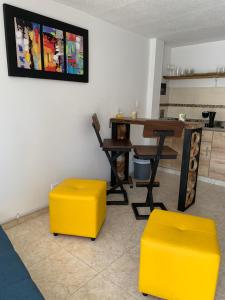 Posezení v ubytování Bellísimos apartamentos céntricos en La Mesa