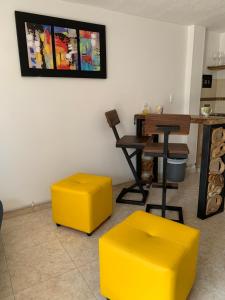 Posezení v ubytování Bellísimos apartamentos céntricos en La Mesa