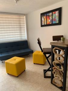 Posezení v ubytování Bellísimos apartamentos céntricos en La Mesa
