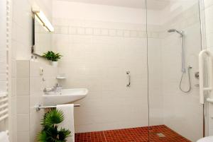Koupelna v ubytování Garni Hotel Leitl GmbH