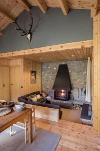 Posezení v ubytování Chalet en la montaña