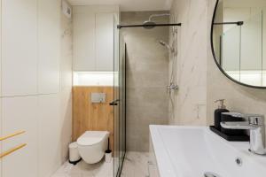 Kúpeľňa v ubytovaní Horyzont Apartamenty-Porta Mare Baltica