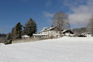 Hotel "Haus am Berg" v zimě