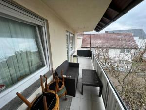 Μπαλκόνι ή βεράντα στο 3 Zimmer OG Wohnung in Erbach