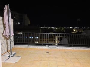 Balkón alebo terasa v ubytovaní ATICO CENTRO GANDIA