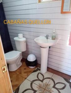 Vannituba majutusasutuses CABAÑAS QUELLON