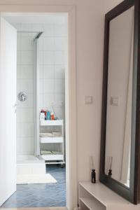 Koupelna v ubytování American Ease Apartments - Hahnbach, Vilseck, Weiden
