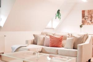 Posezení v ubytování American Ease Apartments - Hahnbach, Vilseck, Weiden