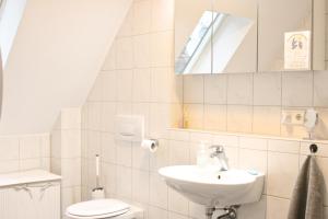 Koupelna v ubytování American Ease Apartments - Hahnbach, Vilseck, Weiden