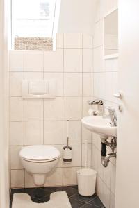 Koupelna v ubytování American Ease Apartments - Hahnbach, Vilseck, Weiden